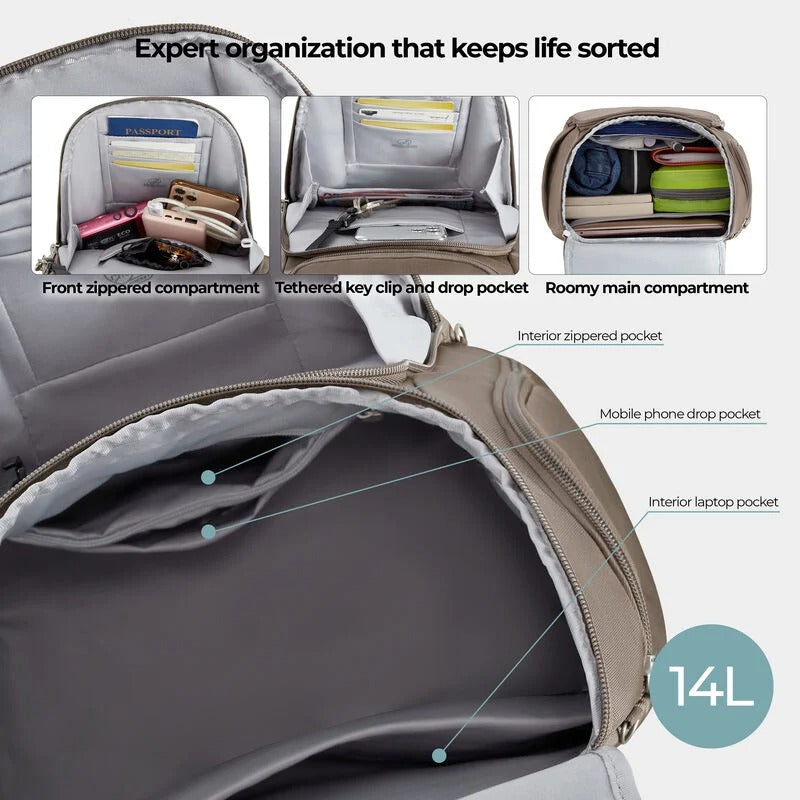 Travelon Anti-Theft Classic Backpack 8