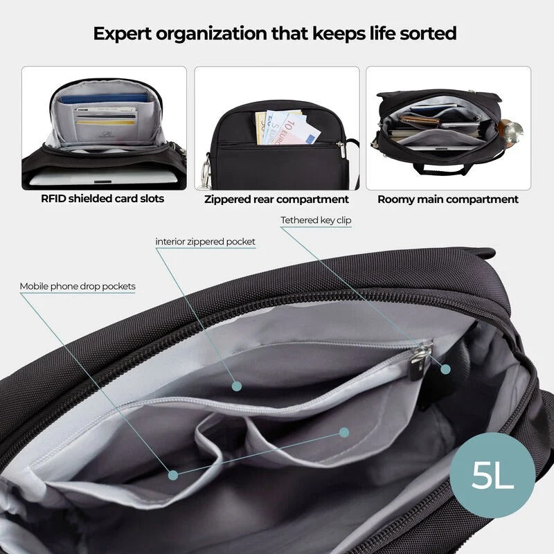 Travelon Anti-Theft Classic Tour Bag 35
