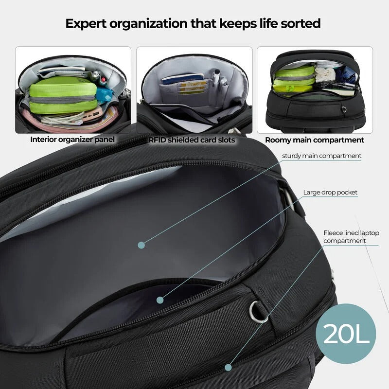 Travelon Anti-Theft Classic Large Backpack 28