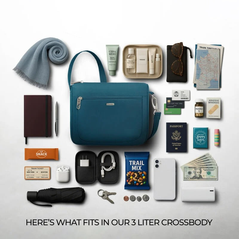 Travelon Anti-Theft Classic Small E/W Crossbody 36