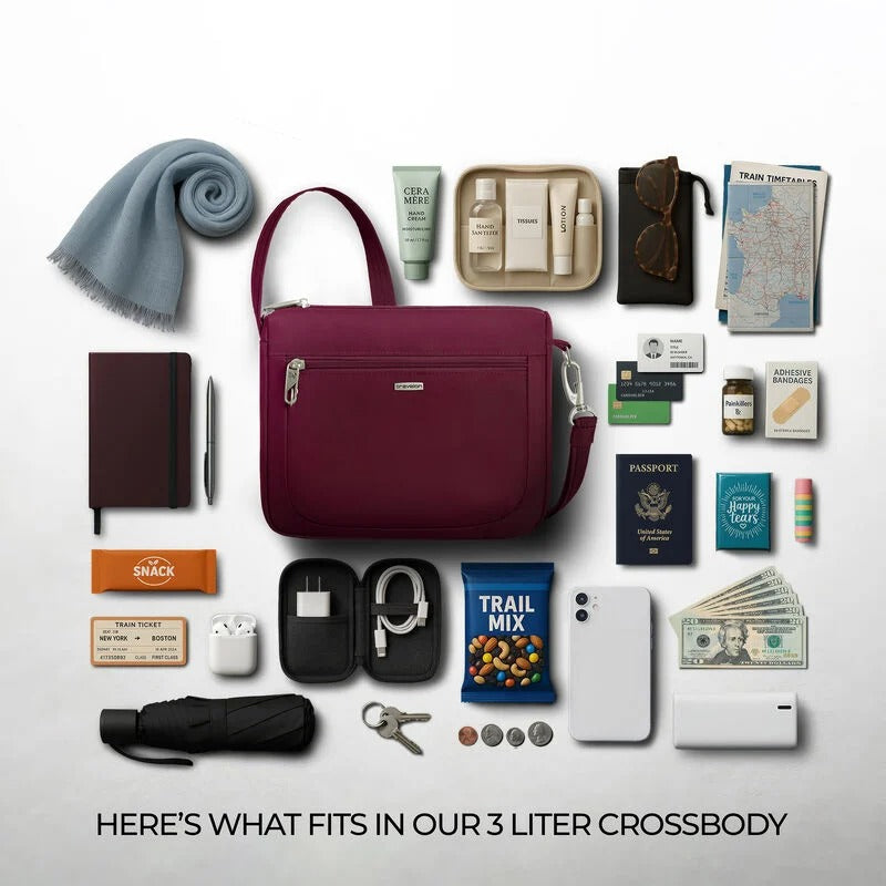 Travelon Anti-Theft Classic Small E/W Crossbody 50