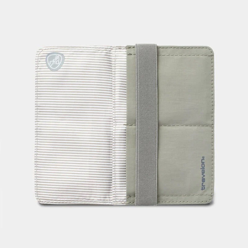 Travelon RFID Blocking Flap Closure Passport Case 18