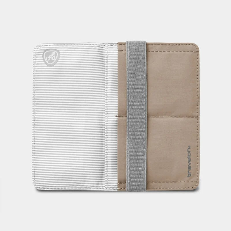 Travelon RFID Blocking Flap Closure Passport Case 17