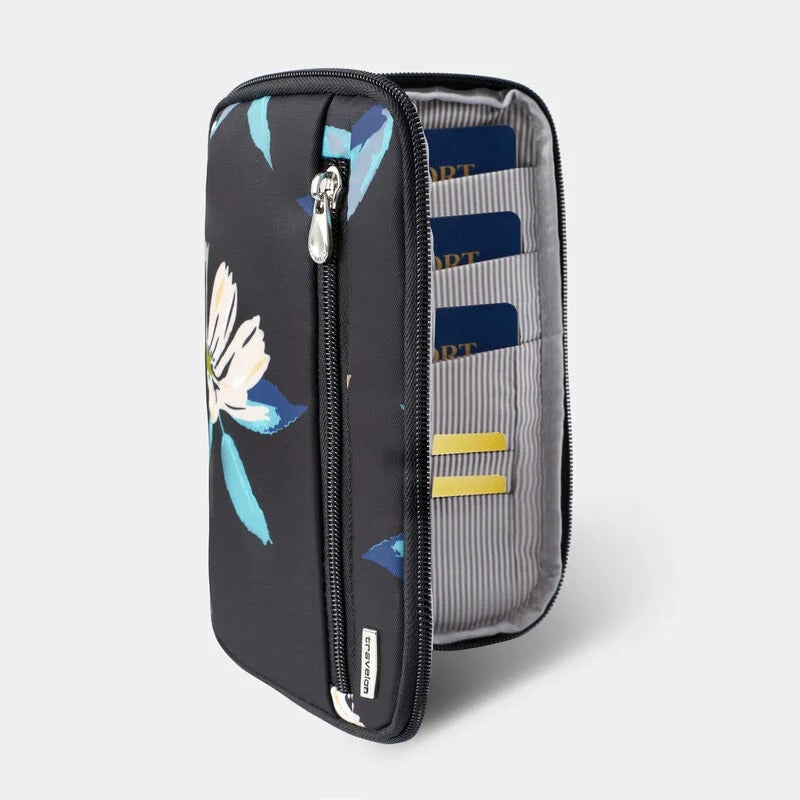 Travelon RFID Blocking Family Passport Wallet 13