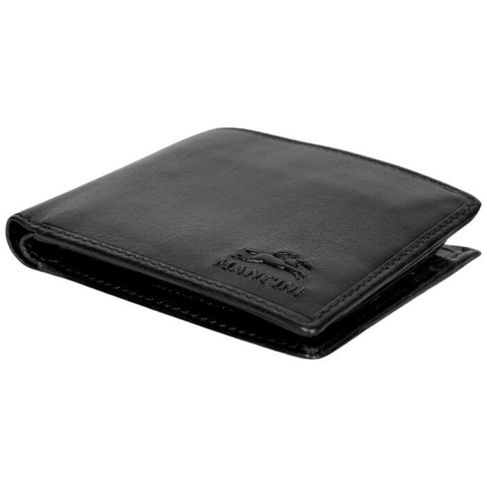 Mancini Pelle D’oro RFID Secure Left Wing Billfold 20