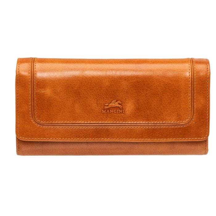 Mancini South Beach RFID Secure Quadruple Fold Wallet 11