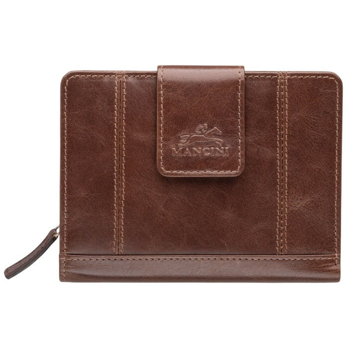 Mancini Casablanca Ladies’ RFID Secure Medium Clutch Wallet 2