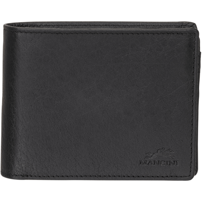 MANCINI Buffalo RFID Secure Center Wing Billfold 1