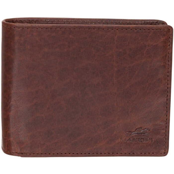 MANCINI Buffalo RFID Secure Left Wing Billfold 9