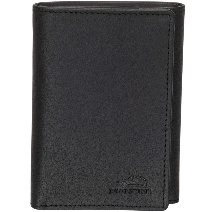 MANCINI Buffalo RFID Secure Trifold Wallet 8