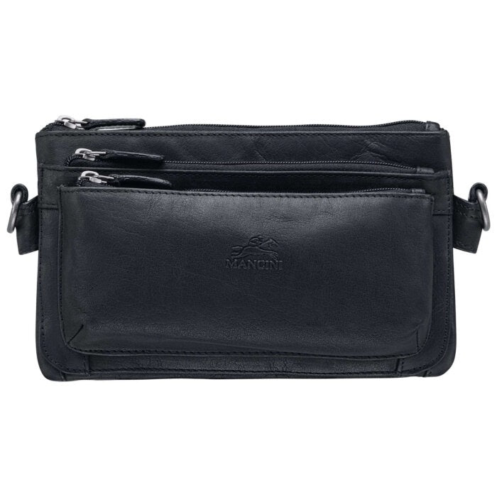 MANCINI Buffalo Multi-Function Waist Bag 7