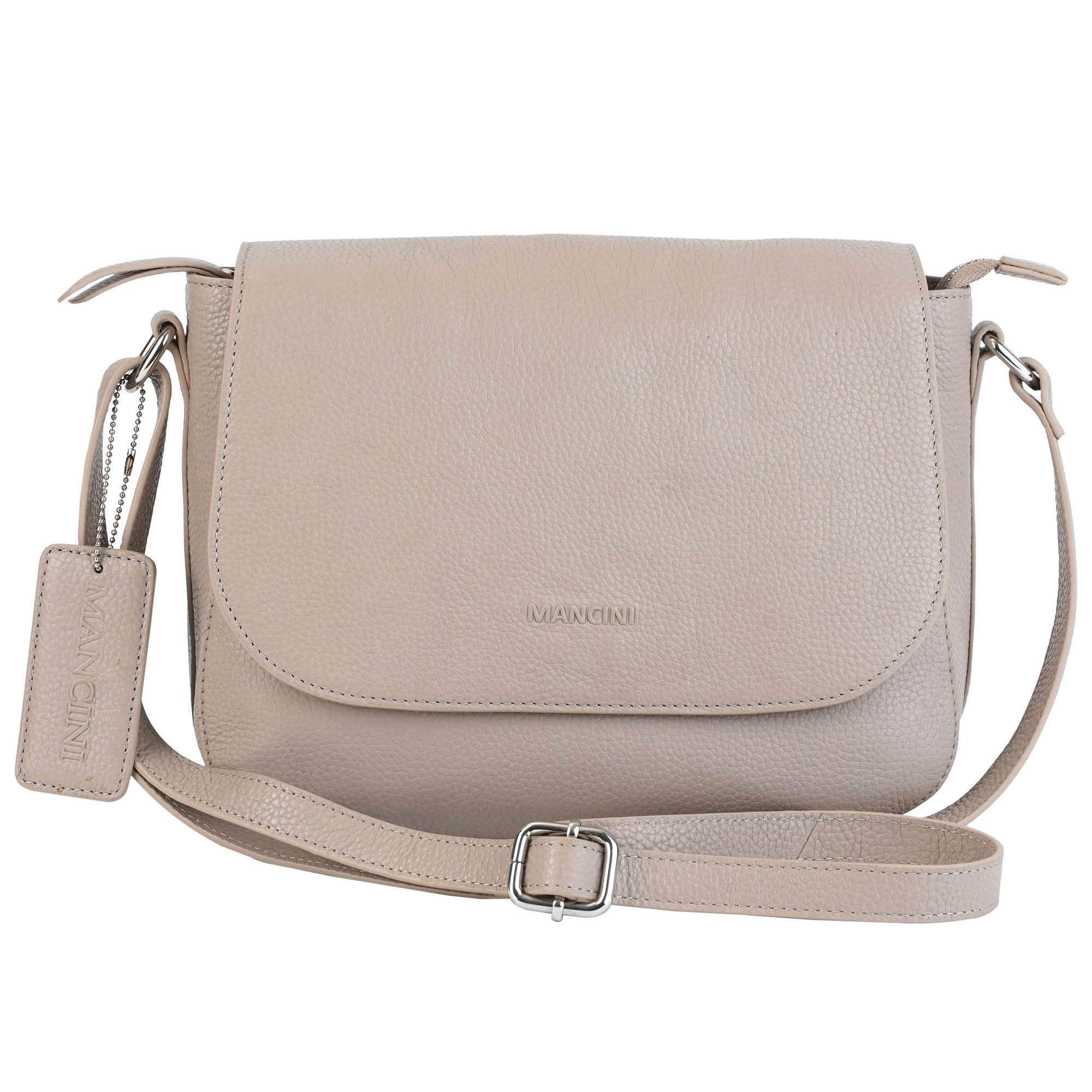 Mancini Pebbled Amy Crossbody Bag 14