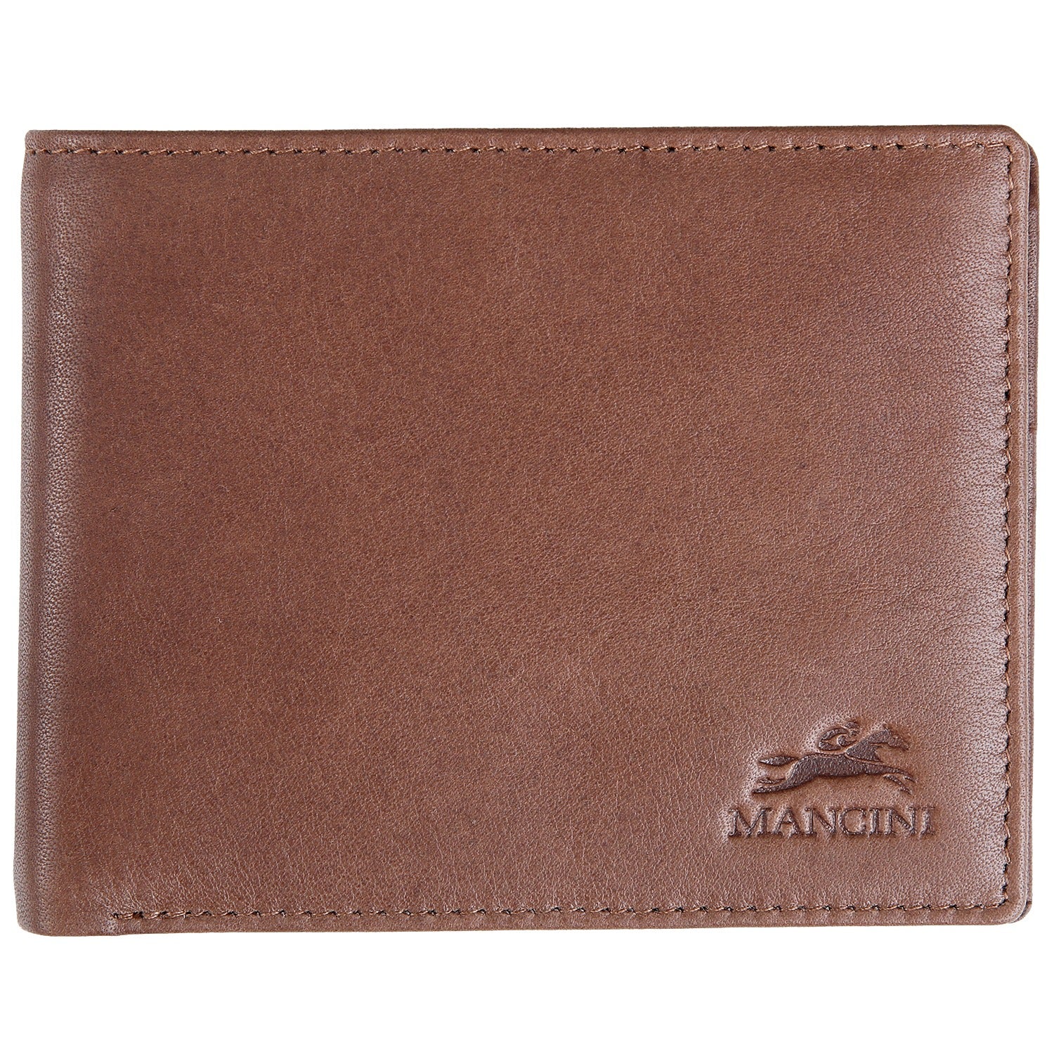 MANCINI Bellagio Center Wing RFID Wallet with Coin Pocket 11