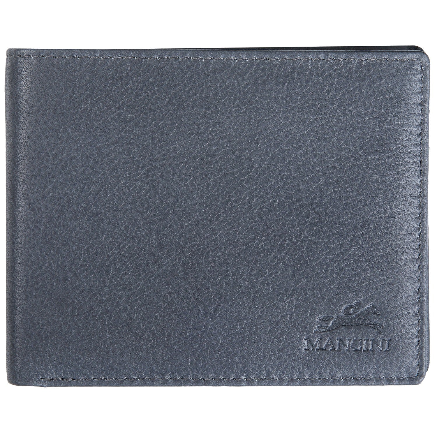 MANCINI Bellagio Center Wing RFID Wallet with Coin Pocket 5