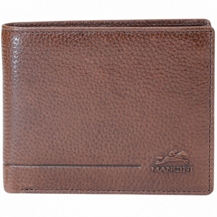 MANCINI Fifth Avenue RFID Secure Center Wing Wallet with Coin Pocket 2