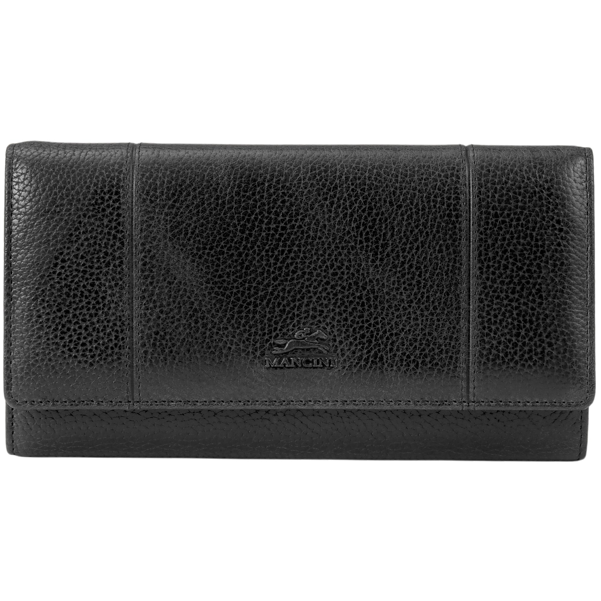 Mancini Fifth Avenue RFID Secure Trifold Wallet 30