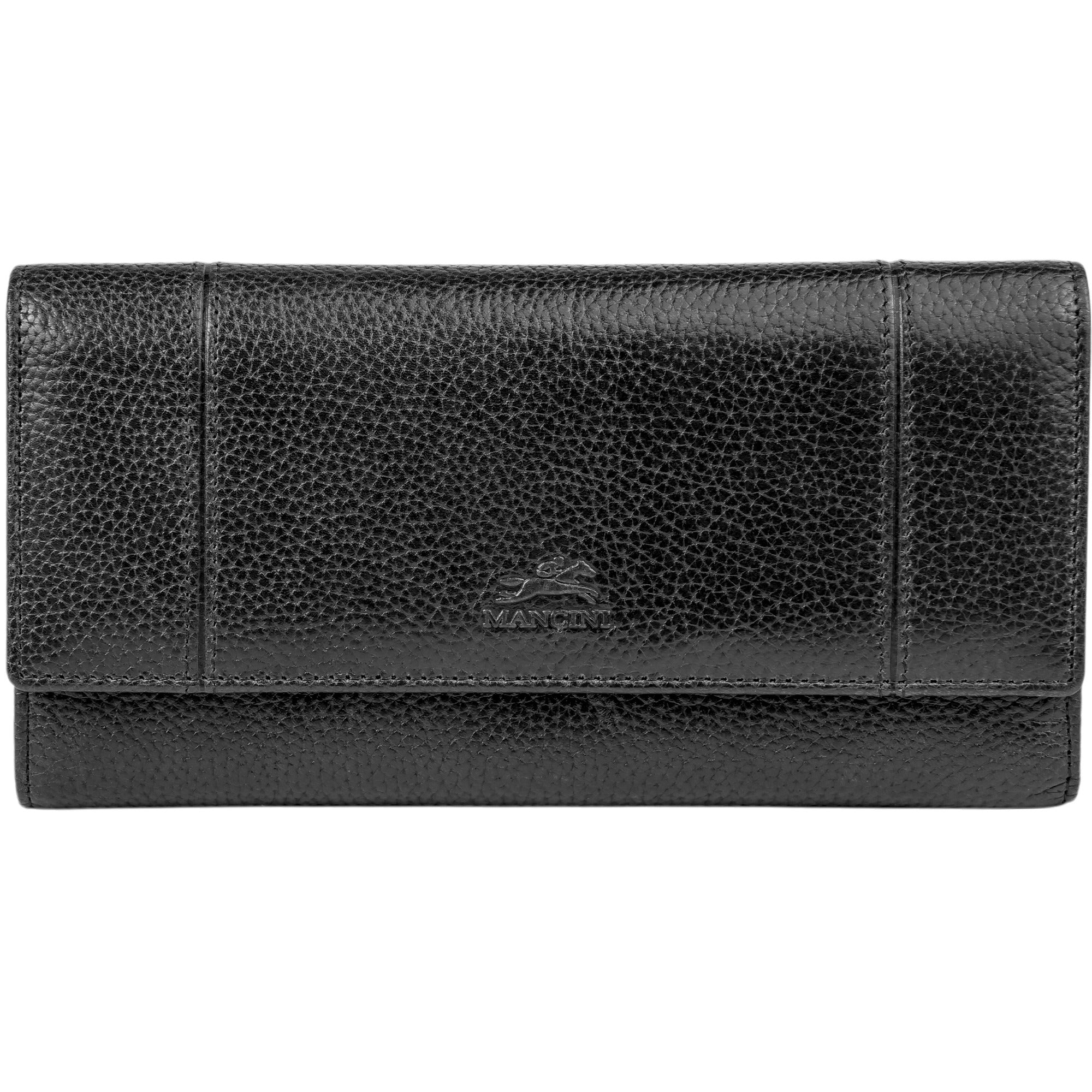 Mancini Fifth Avenue RFID Secure Quad Fold Wallet 33