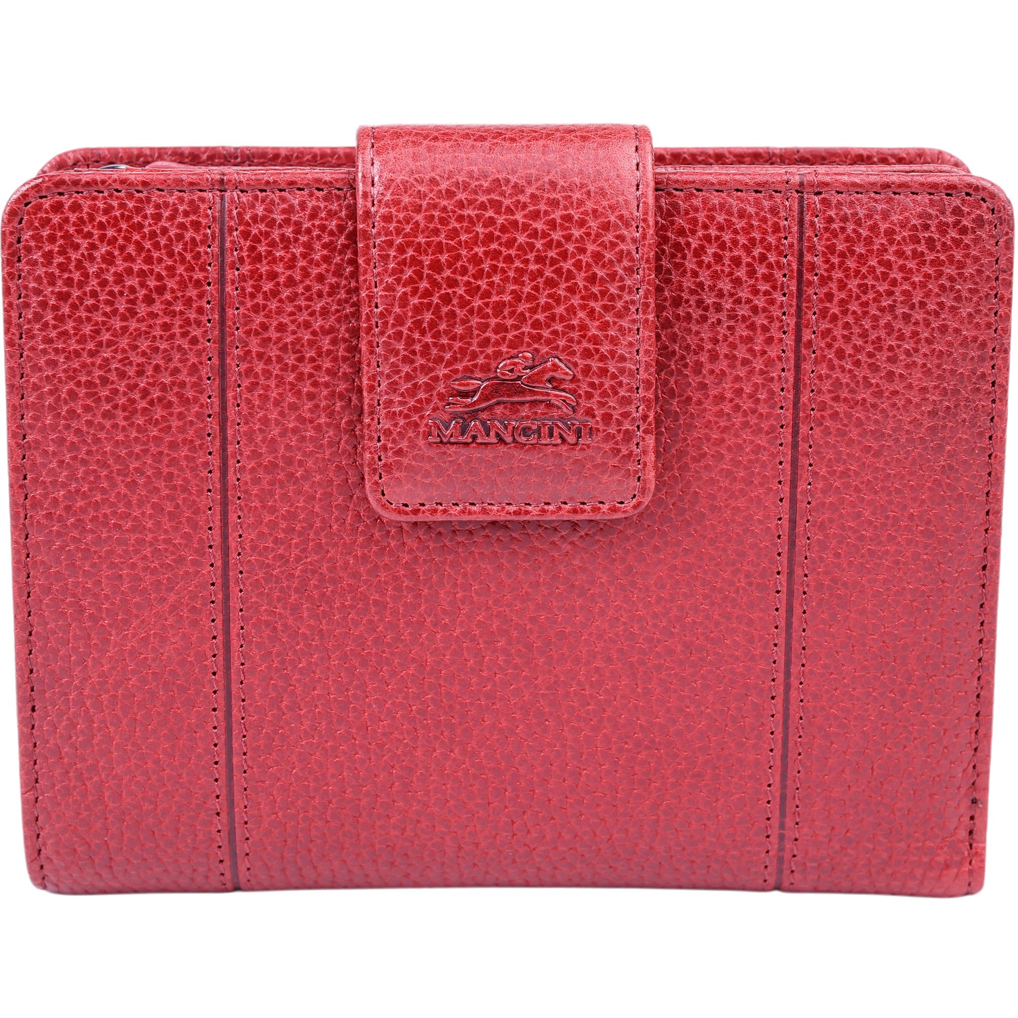 Mancini Fifth Avenue RFID Secure Medium Clutch Wallet 1