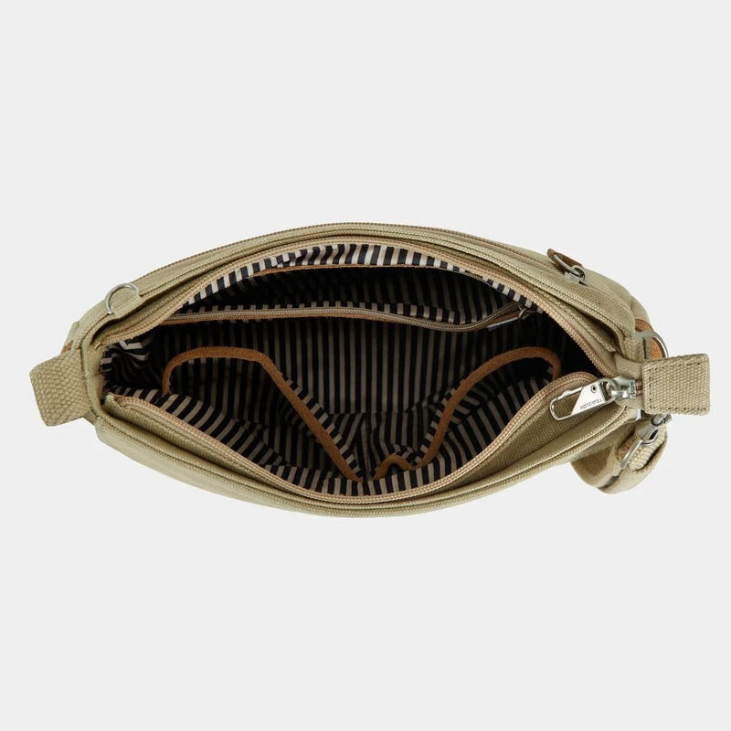 Travelon Anti-Theft Heritage Saddle Crossbody 10