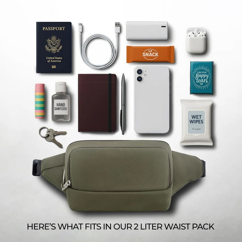 Travelon Anti-Theft Classic Waist Pack 16
