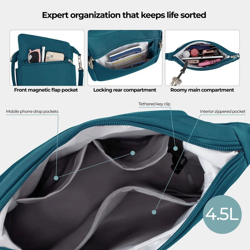 Travelon Anti-Theft Classic Messenger 13