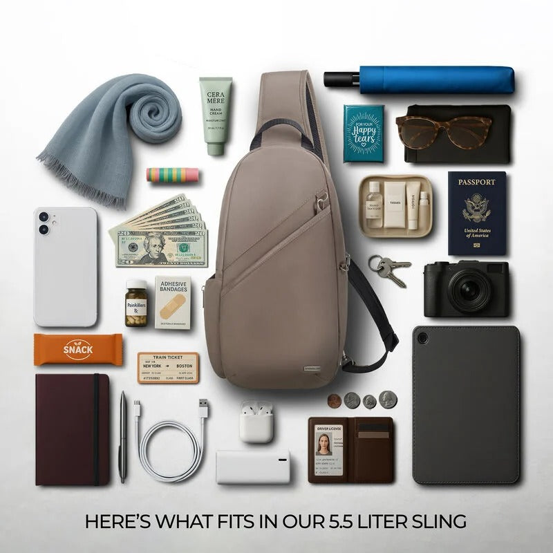 Travelon Anti-Theft Classic Sling Bag 17