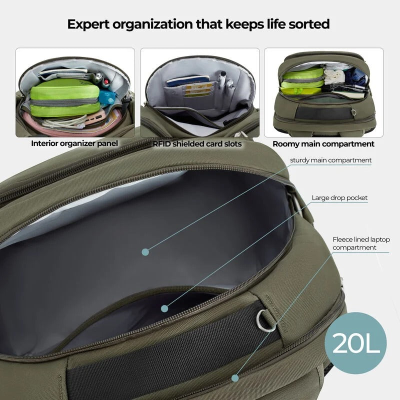 Travelon Anti-Theft Classic Large Backpack 18