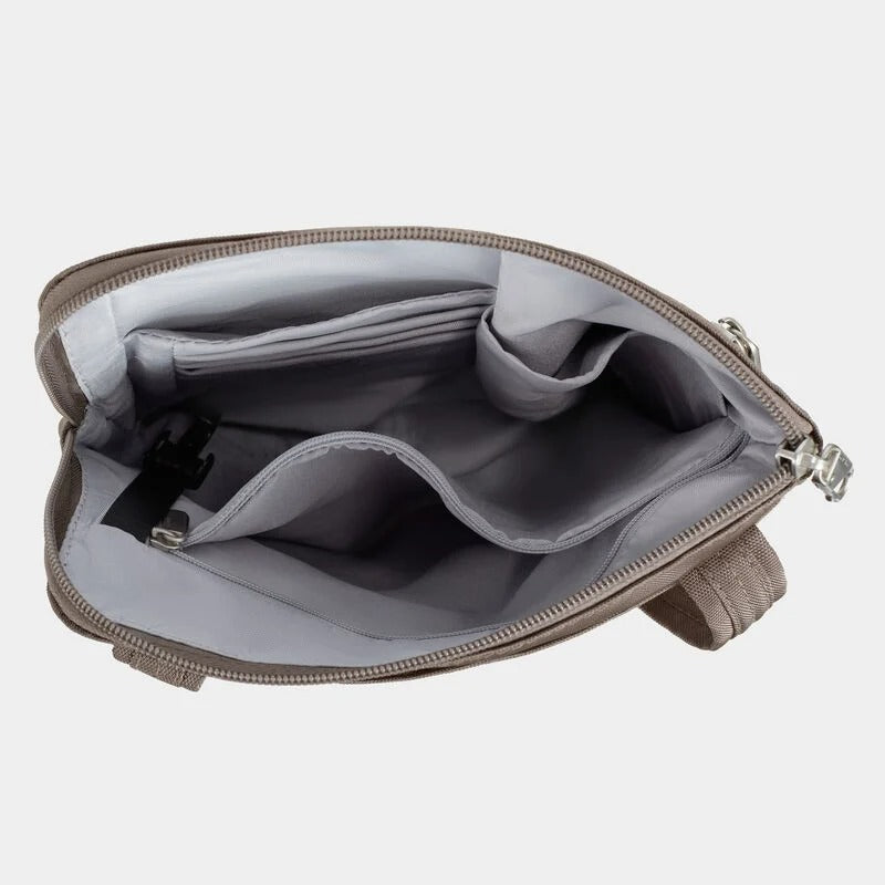 Travelon Anti-Theft Classic Slim Double Zip Crossbody 49
