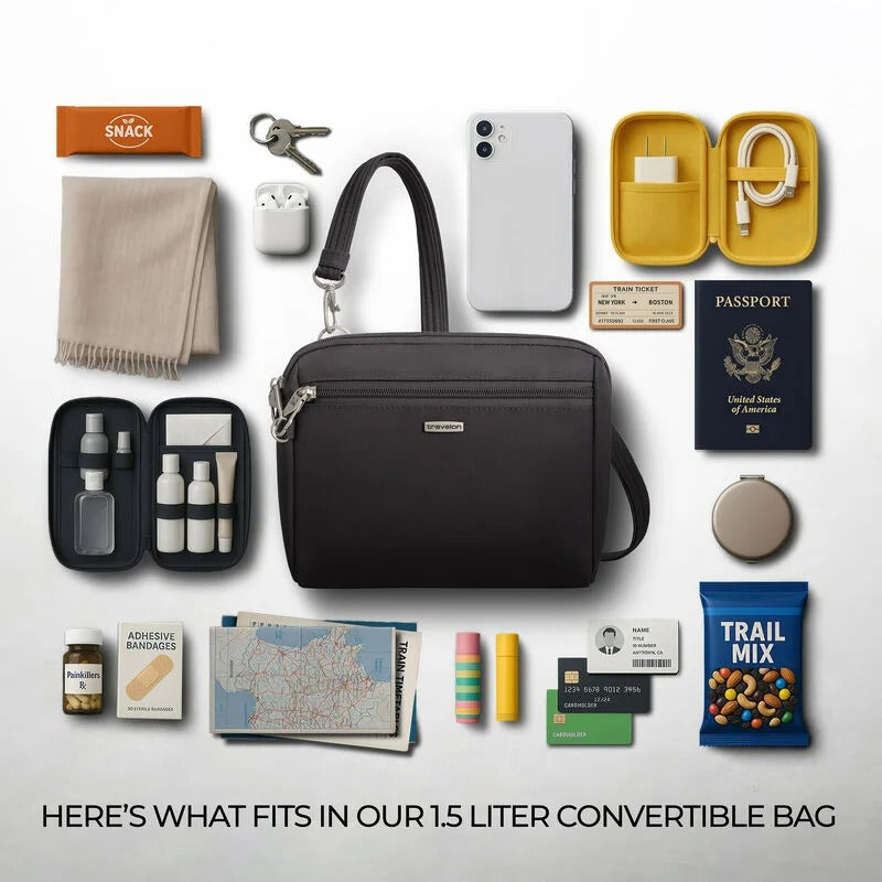 Travelon Anti-Theft Classic Convertible Crossbody 65