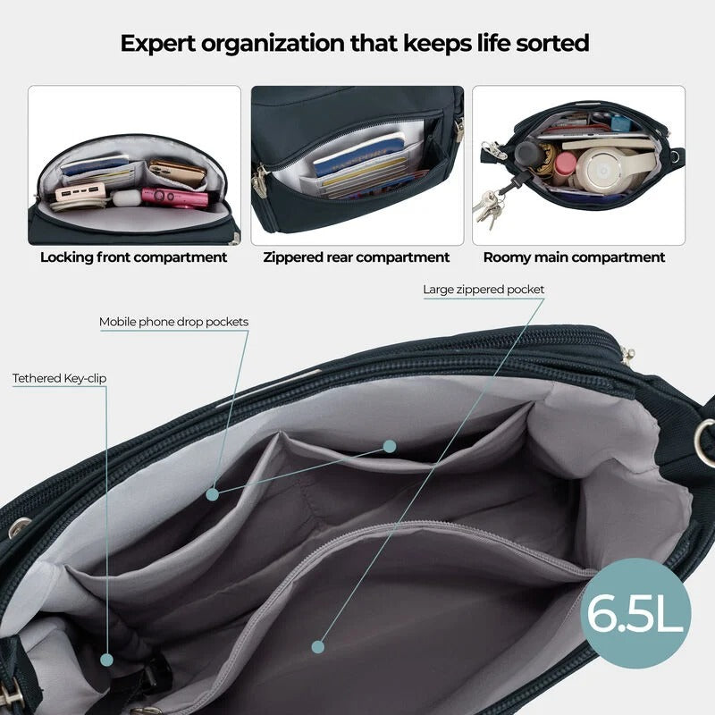 Travelon Anti-Theft Classic N/S Crossbody 95