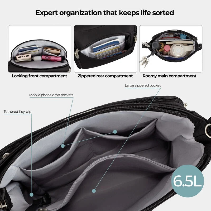 Travelon Anti-Theft Classic N/S Crossbody 75
