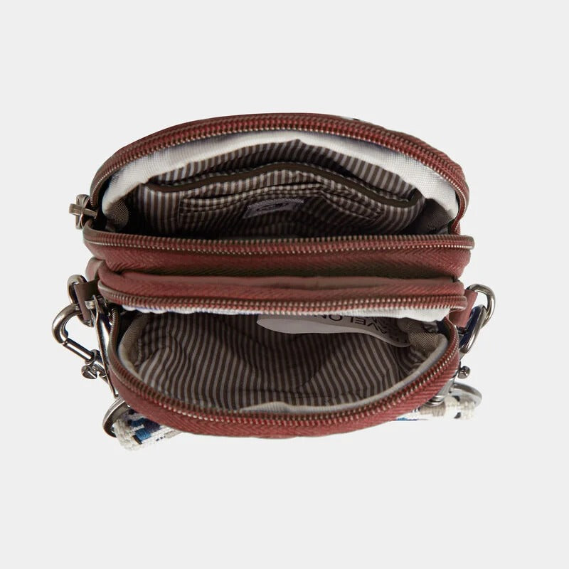 Anti-Theft Boho 2 Compartment Phone Crossbody 32