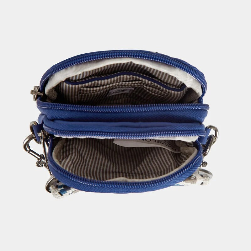 Anti-Theft Boho 2 Compartment Phone Crossbody 23