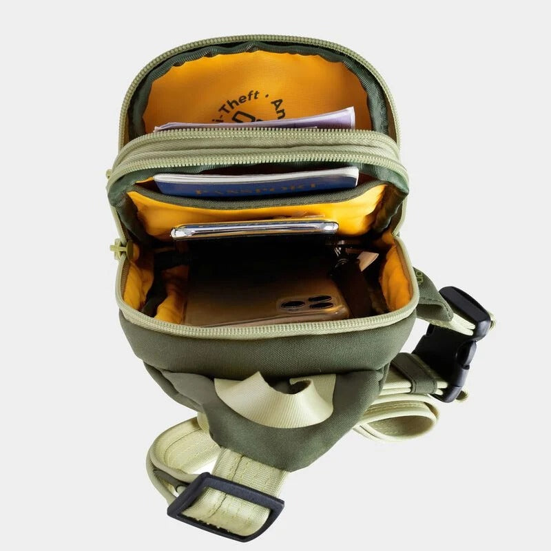Travelon Voyages Versatile Anti-Theft Compact Sling 37