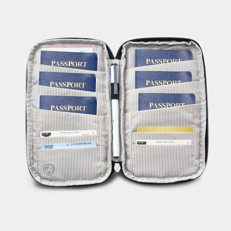 Travelon RFID Blocking Family Passport Wallet 14