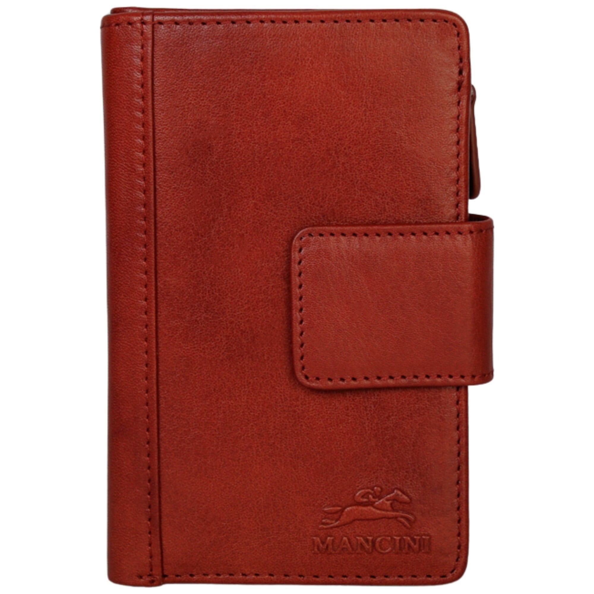 Mancini Pelle D’oro RFID Secure Medium Clutch Wallet 6