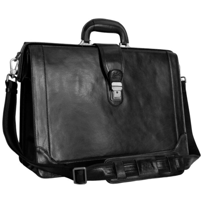 MANCINI Pelle D’Oro Litigator Briefcase 20