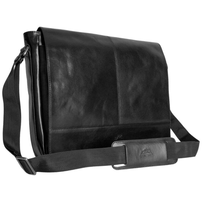 Mancini Pelle D’oro 15” Laptop / Tablet Messenger Bag 17
