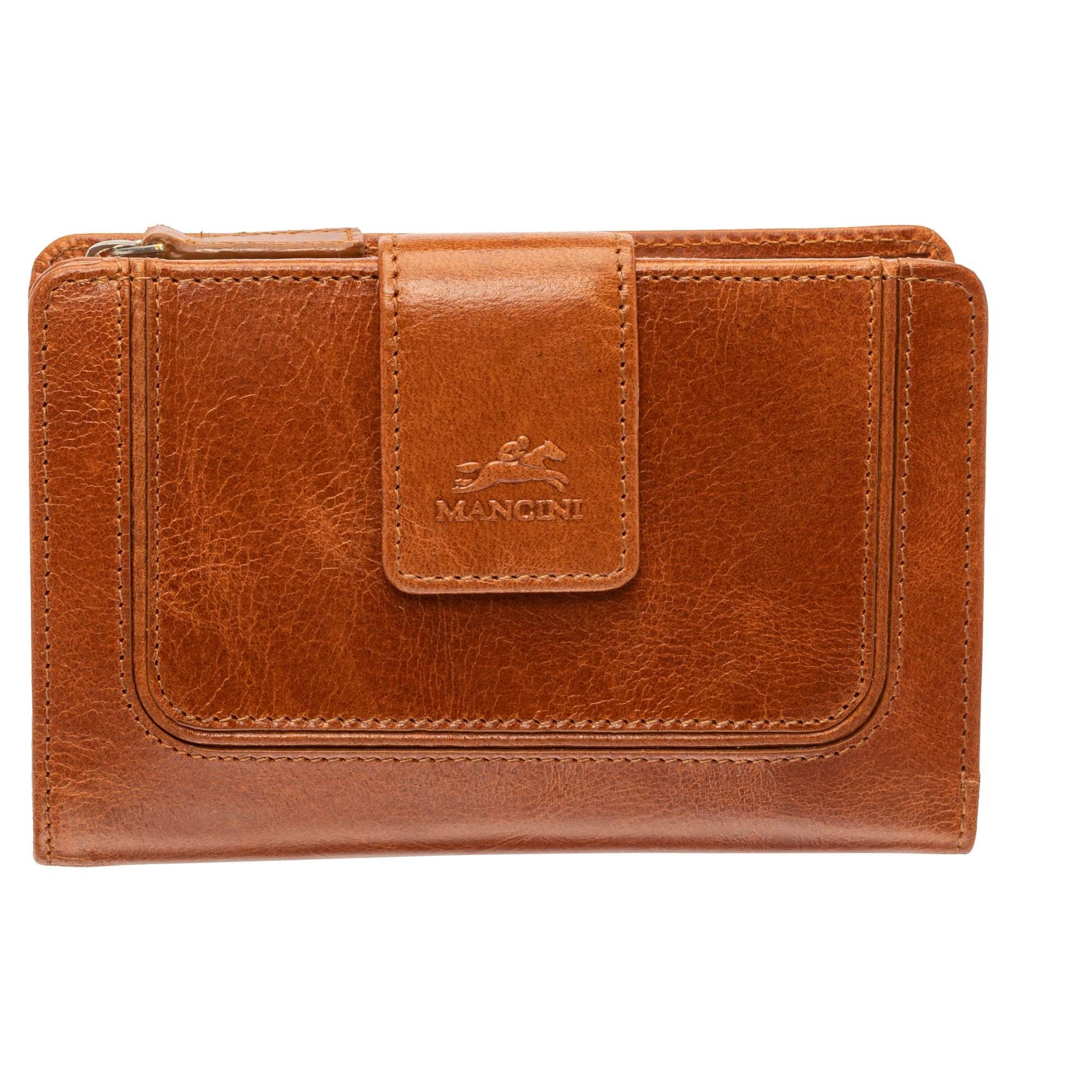 Mancini South Beach RFID Secure Medium Clutch Wallet 11