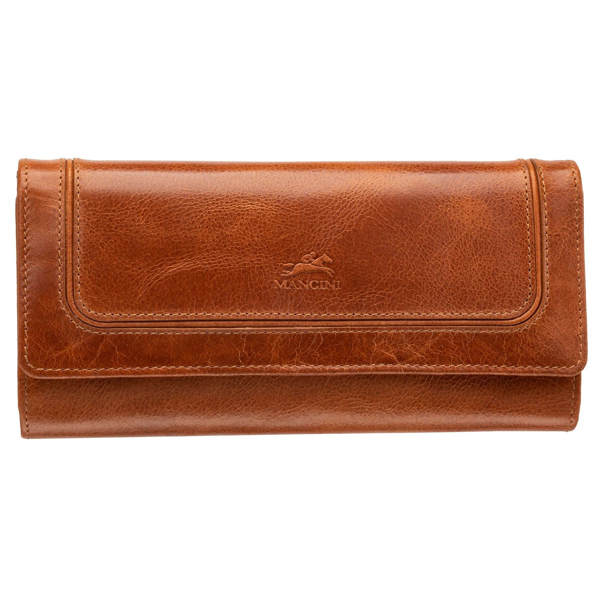 Mancini South Beach RFID Secure Trifold Wallet 6