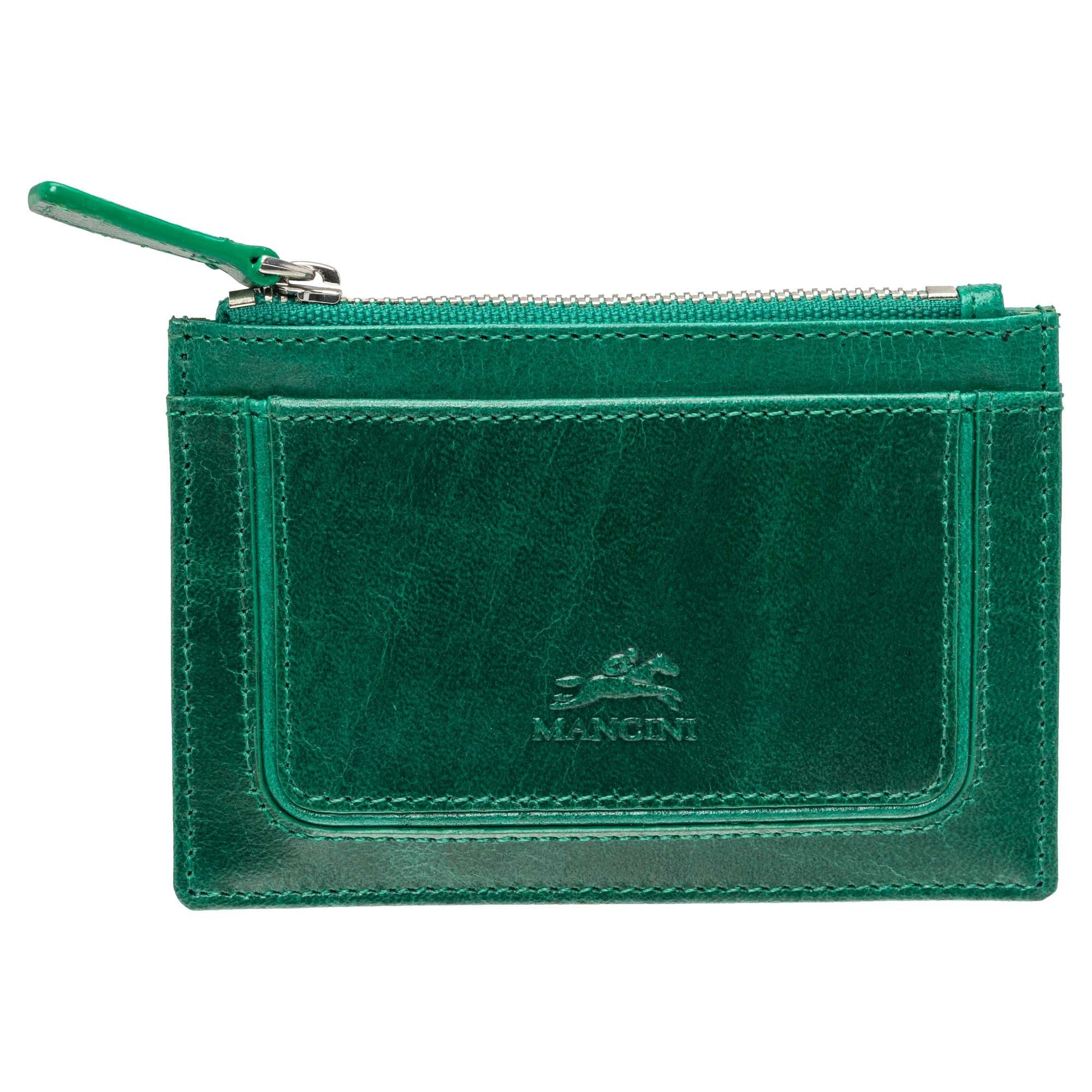 Mancini South Beach RFID Secure Card Case and Coin Pocket 2