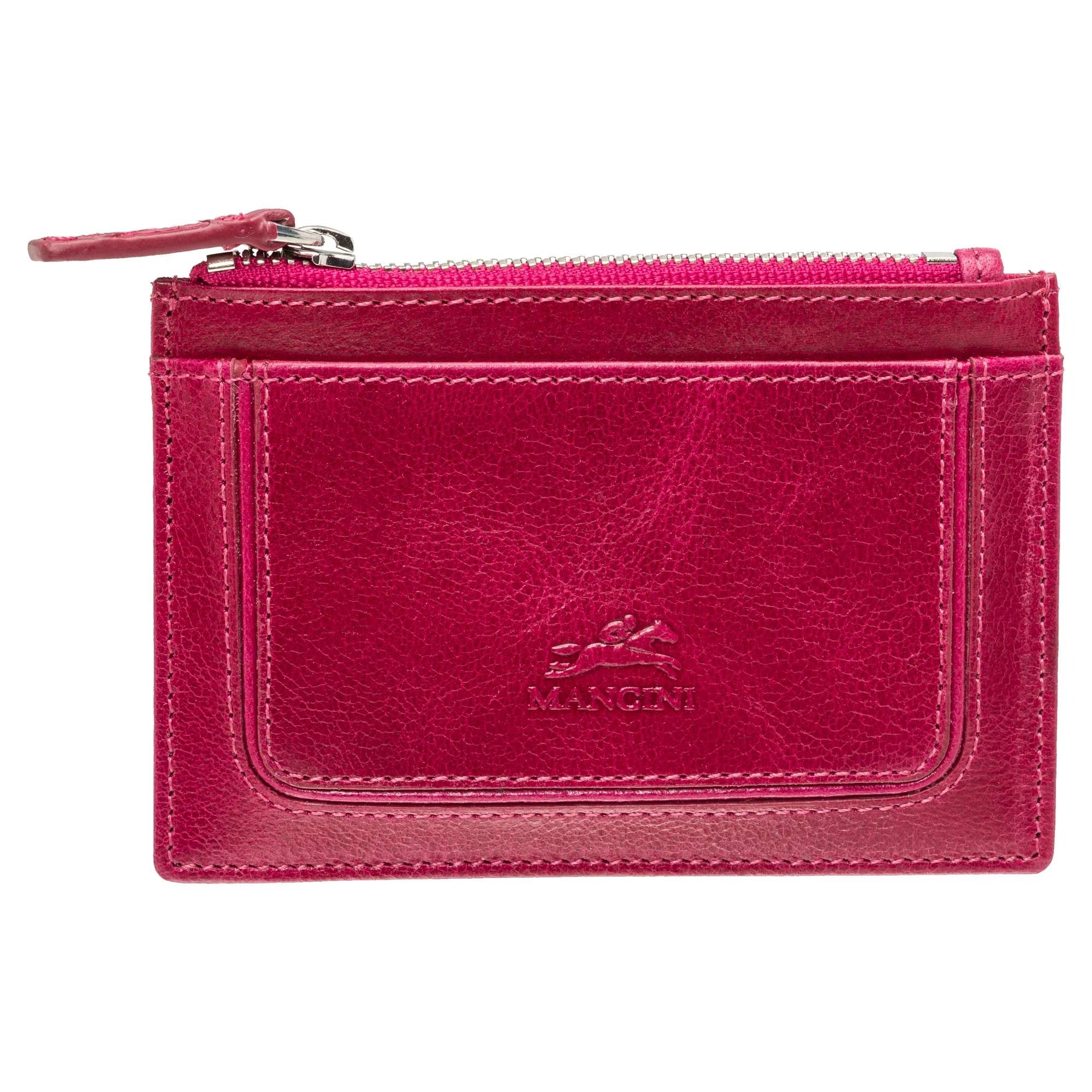 Mancini South Beach RFID Secure Card Case and Coin Pocket 12