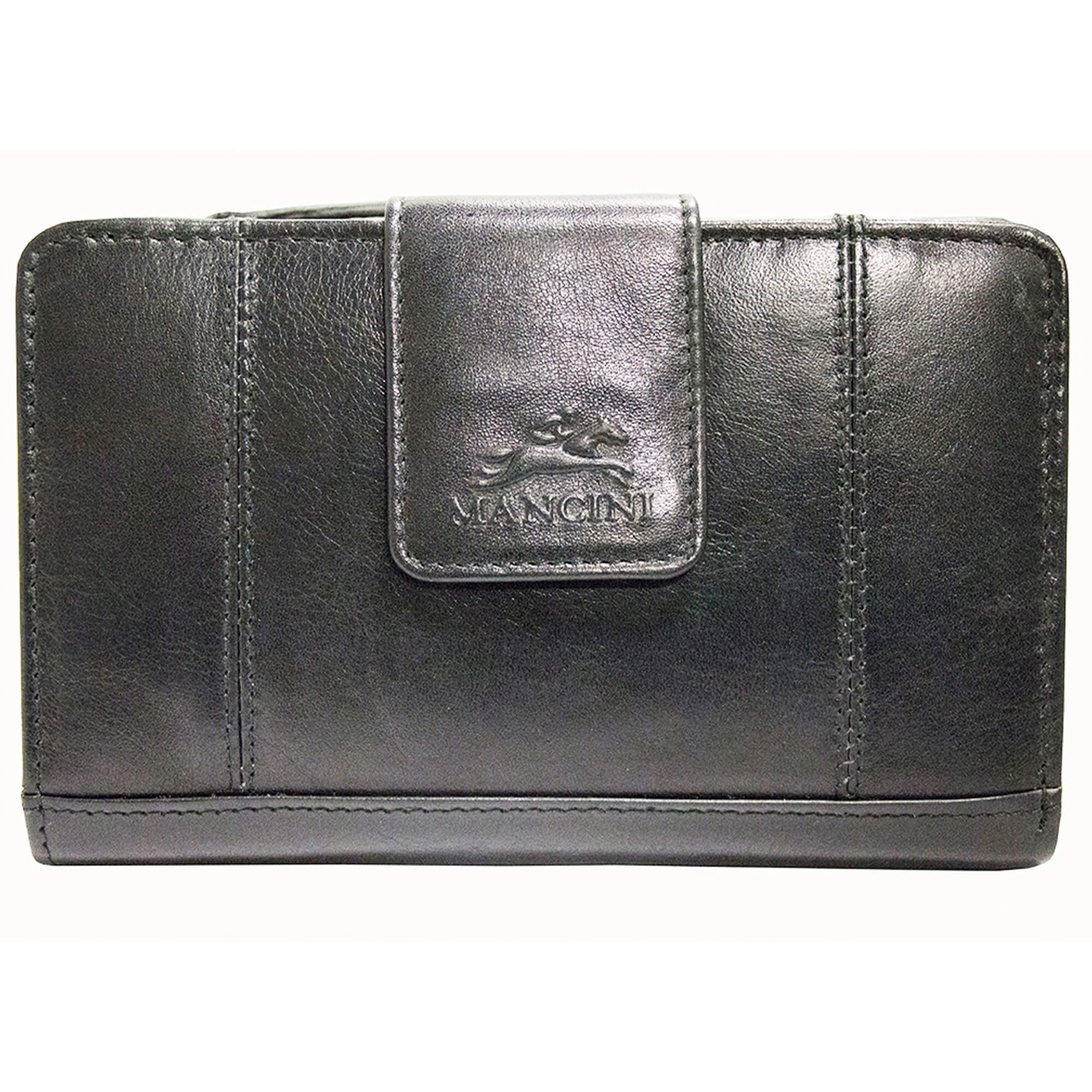 Mancini Casablanca Ladies’ RFID Secure Medium Clutch Wallet 17