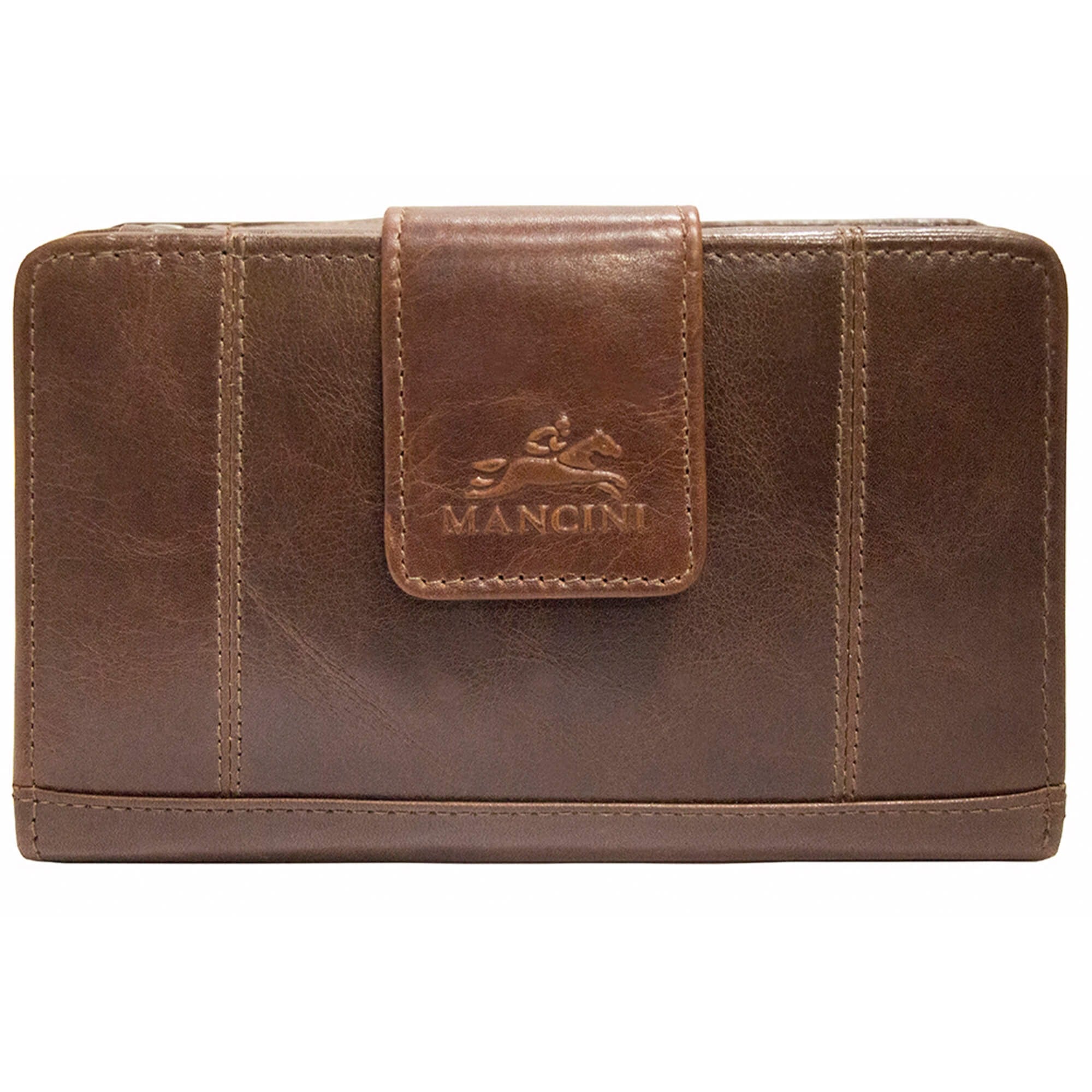 Mancini Casablanca Ladies’ RFID Secure Medium Clutch Wallet 13