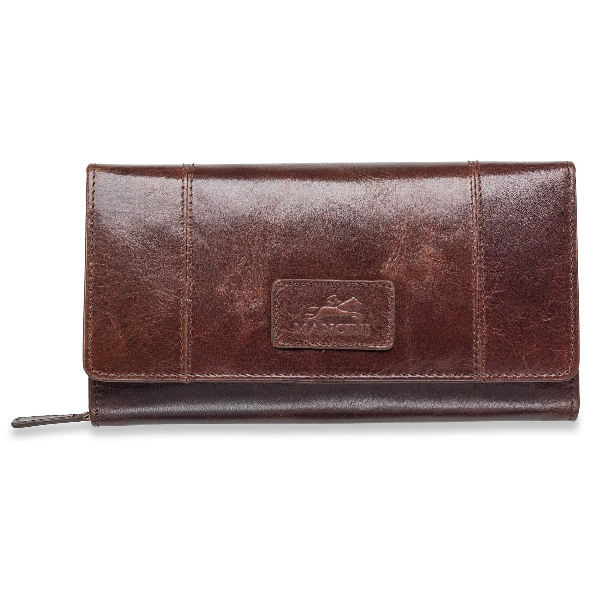 Mancini Casablanca Ladies’ RFID Secure Medium Clutch Wallet 15