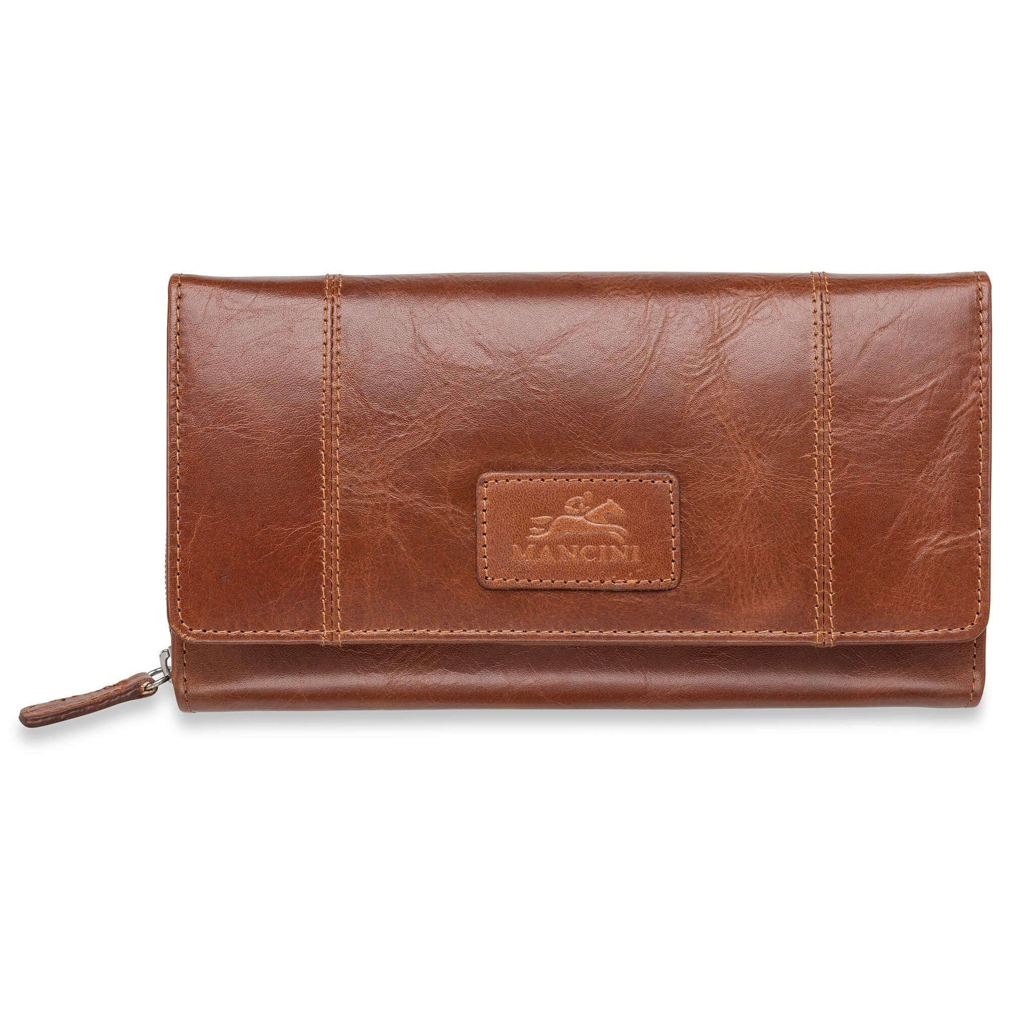 Mancini Casablanca Ladies’ RFID Secure Medium Clutch Wallet 5