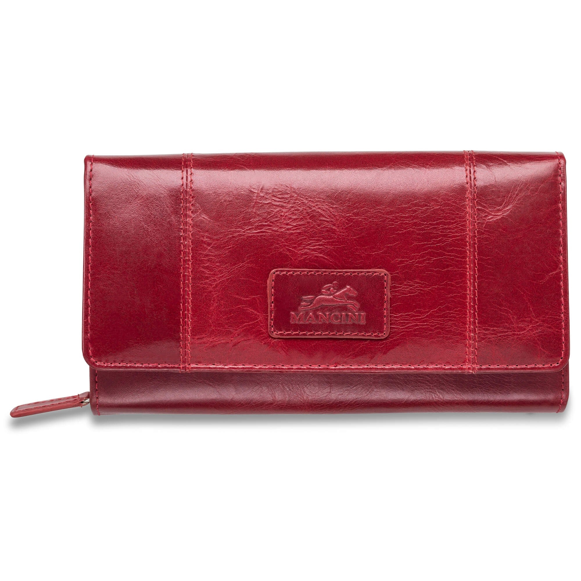 Mancini Casablanca Ladies’ RFID Secure Medium Clutch Wallet 10