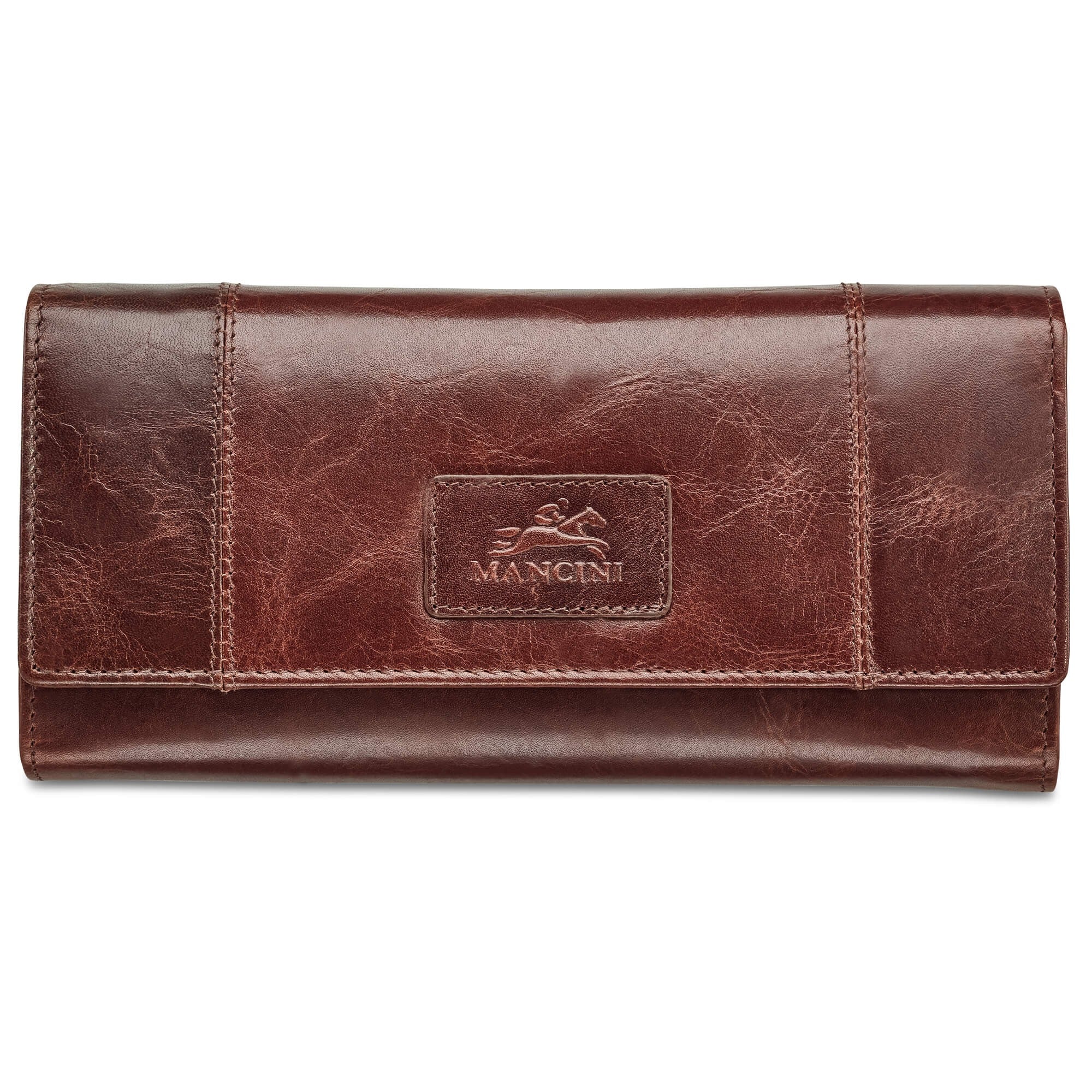 Mancini Casablanca Ladies’ RFID Secure Trifold Wallet 2