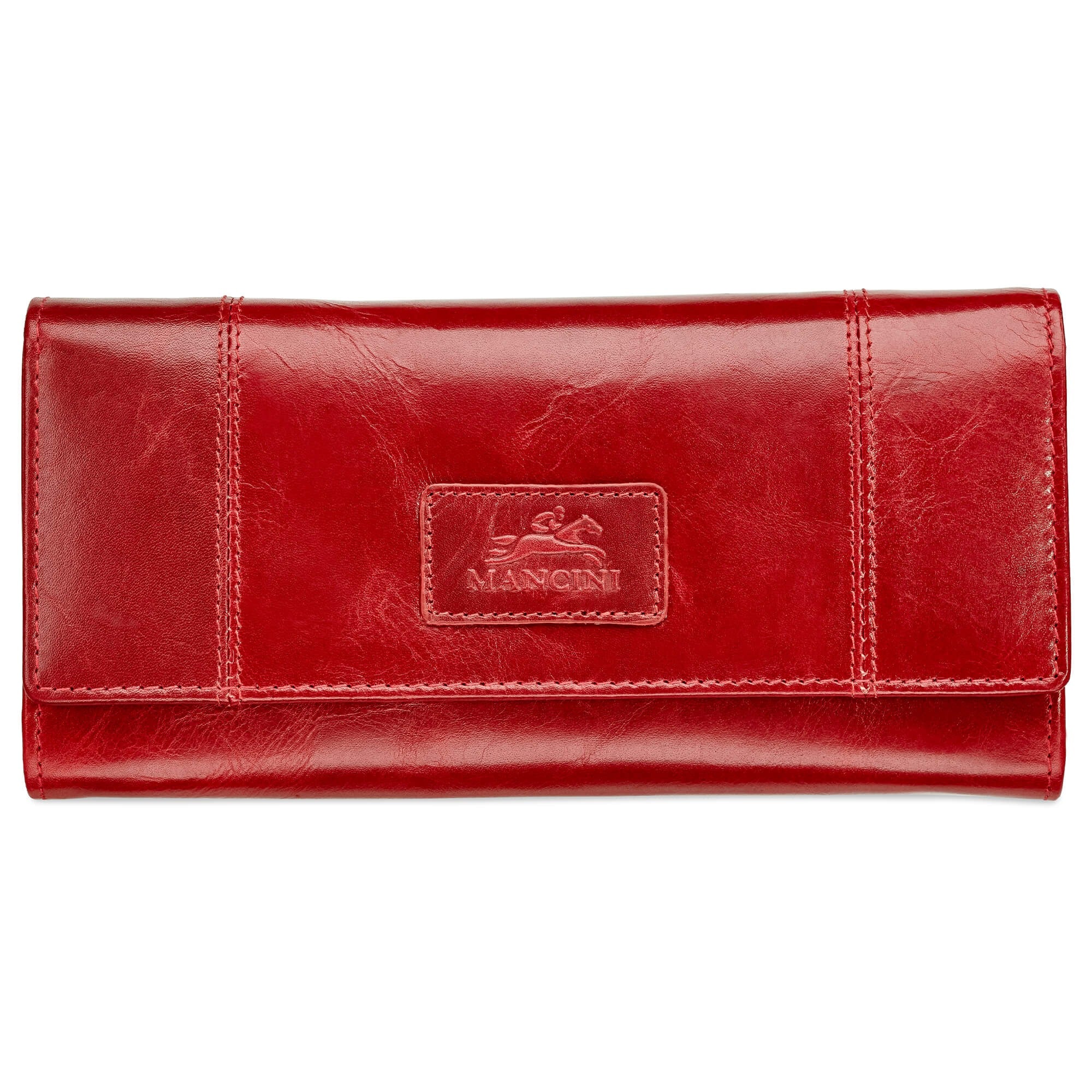 Mancini Casablanca Ladies’ RFID Secure Trifold Wallet 10