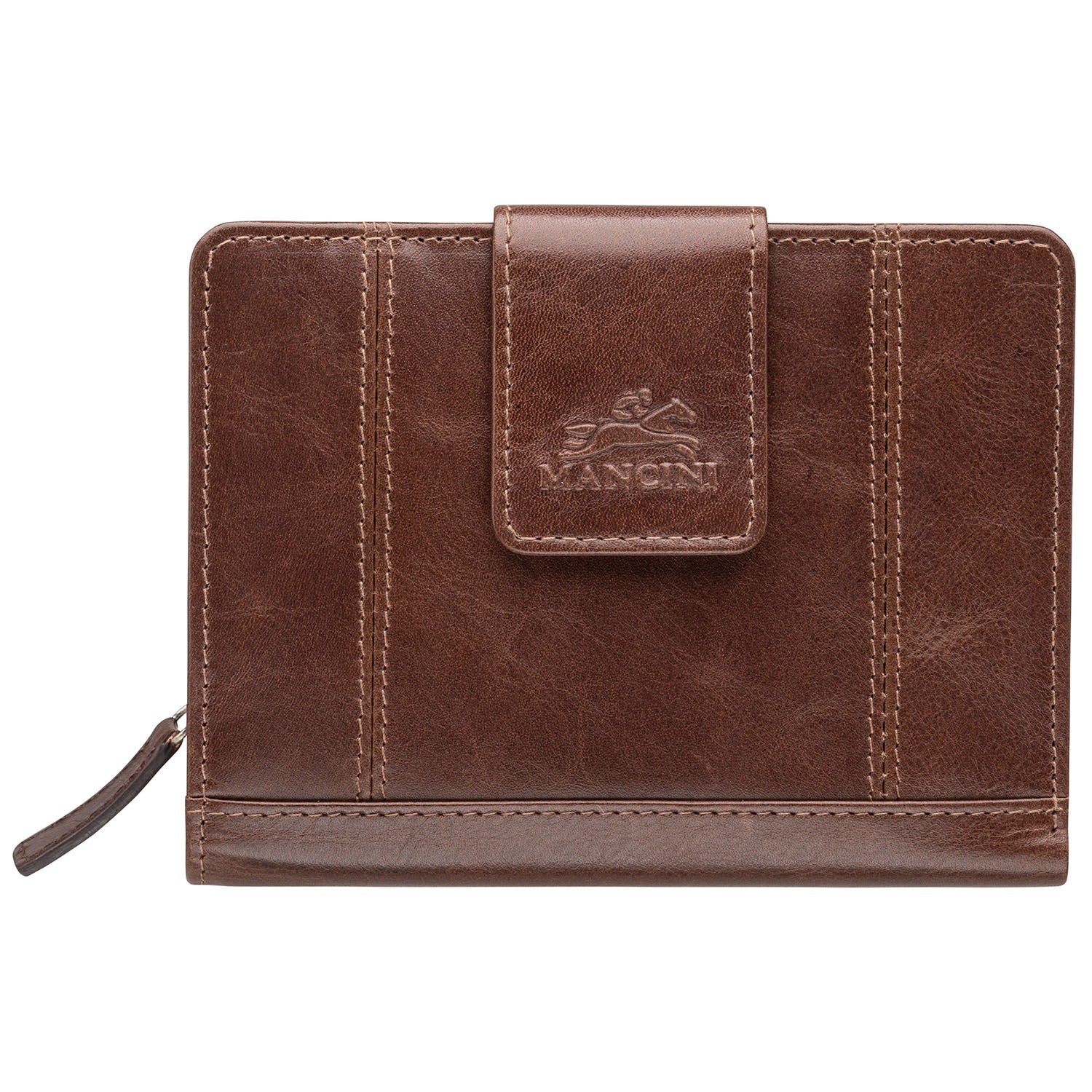 Mancini Casablanca Ladies’ RFID Secure Medium Clutch Wallet 14
